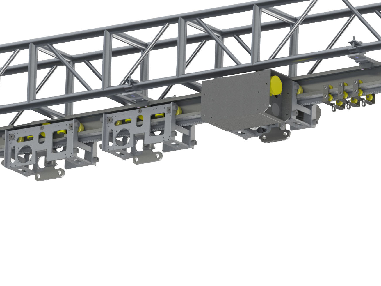 Sliding system- Hanging track