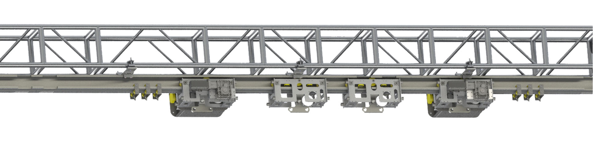 Sliding system - Hanging track